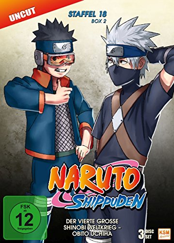 Naruto Shippuden - Der Vierte Große Shinobi Weltkrieg - Obito Uchiha - Staffel 18.2: Folgen 603-613