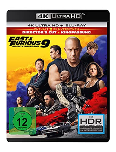 Fast & Furious 9 - Die Fast & Furious Saga (4K Ultra-Hd) (+ Blu-Ray 2D)