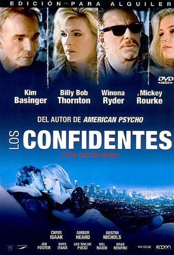 Los Confidentes (Import Dvd) (2010) Kim Basinger; Winona Rider; Mickey Rourke;