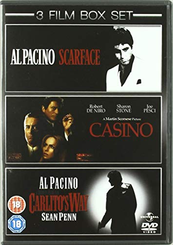 3 Film Box Set: Casino / Scarface / Carlito'S Way [Edizione: Regno Unito] [Edizione: Regno Unito]