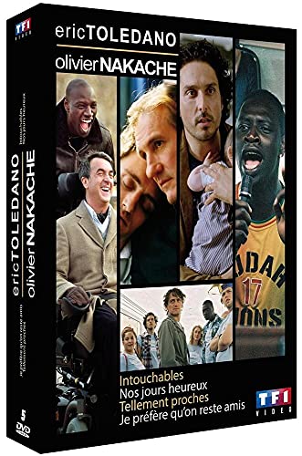 Eric Toledano/Olivier Nakache-Coffret : Intouchables + Nos Jours Heureux + Tellement Proches + Je Préfère Qu'On Reste Amis