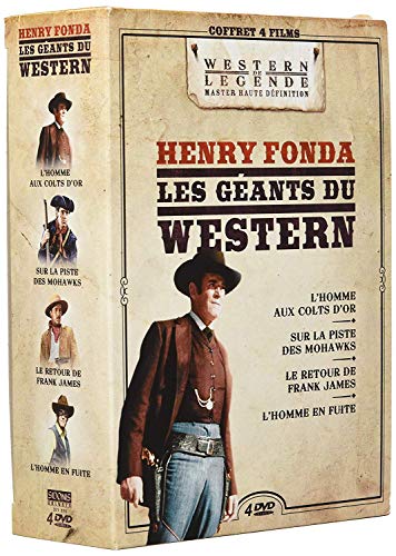 Henry Fonda : L'Homme Aux Colts D'Or + Sur La Piste Des Mohawks + Le Retour De Frank James + L'Homme En Fuite