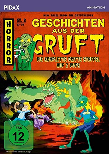 Geschichten Aus Der Gruft, Staffel 3 (New Tales From The Cryptkeeper) / Weitere 13 Folgen Der Grusel-Zeichentrickserie (Pidax Animation) [2 Dvds]