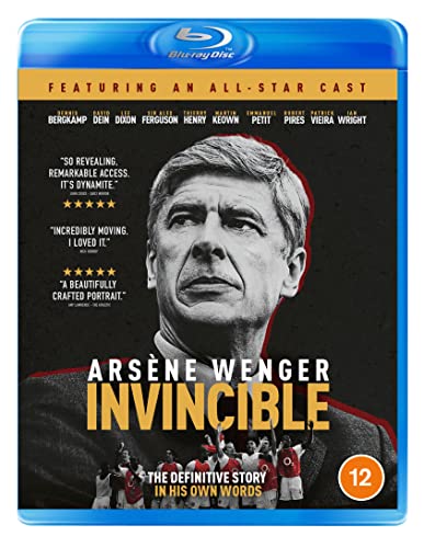 Arsène Wenger: Invincible Blu-Ray [2021]