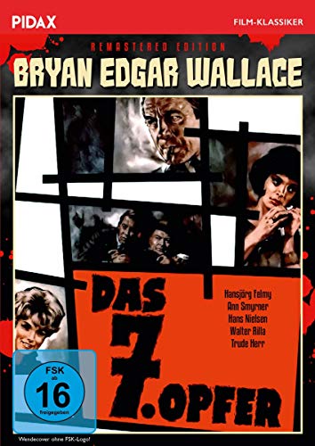 Bryan Edgar Wallace: Das 7. Opfer - Remastered Edition / Spannender Gruselkrimi Mit Starbesetzung + Bonusmaterial (Pidax Film-Klassiker)