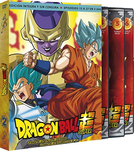 Dragon Ball Super (Dragon Ball Super. Box 2. La Saga De La Resurrección De F. Ep 15 A 27, Importé D'