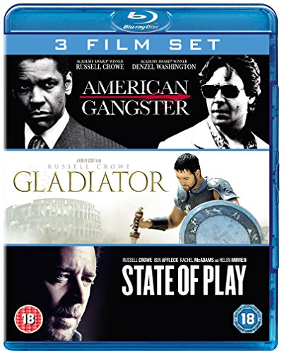American Gangster/Gladiator/State Of Play [Blu-Ray] [Region Free]
