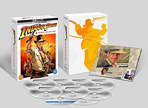 Indiana Jones 4-Movie Collection 4K Ultra Hd + Blu-Ray [2021]