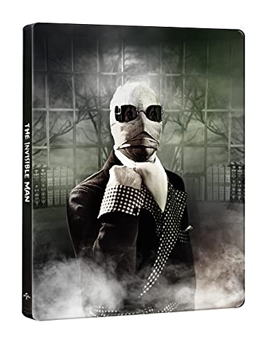 L'Uomo Invisibile (1933) Steelbook (4K Ultra-Hd + Blu-Ray) (2 Blu Ray)