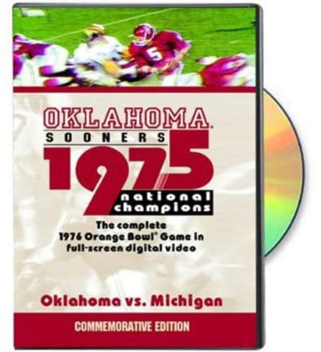 Oklahoma Football - Oklahoma Sooners 1976 National Champions [Edizione: Stati Uniti]
