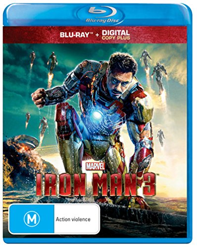 Iron Man 3 | Robert Downey Jr | Regions A,B,C