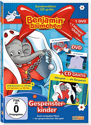 Benjamin Blümchen - Gespensterkinder: Dvd: Als Gespenst + Die Gespensterkinder. Cd: Als Gespenst
