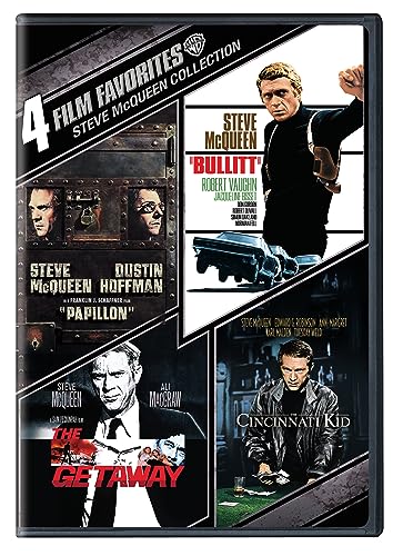 4 Film Favorites: Steve Mcqueen Collection [Edizione: Stati Uniti]