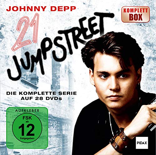 21 Jump Street - Komplettbox / Die Komplette Kult-Serie Mit Johnny Depp (Pidax Serien-Klassiker) (28 Discs)