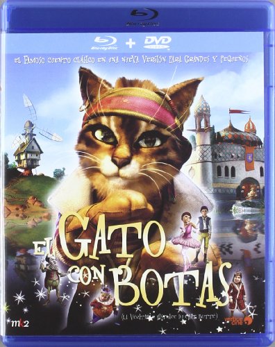 Gato Con Botas (Combo Dvd + Br) [Blu-Ray]