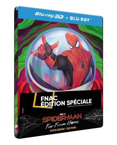 Spiderman Far From Home - Edition Steelbook Spéciale Fnac Bluray 3D