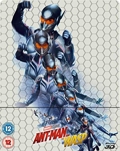 Ant-Man And The Wasp: Steelbook, 3D And 2D Blu-Ray Combo [Region-Free]