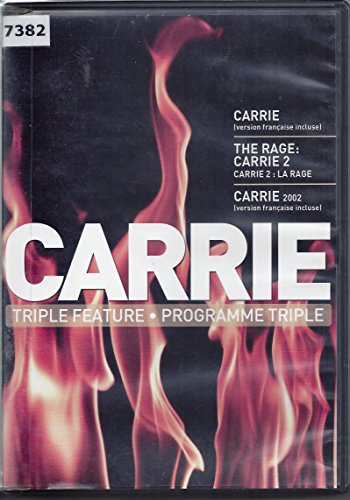 Carrie Triple Feature: Carrie (1976) / The Rage: Carrie 2 / Carrie (2002)