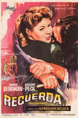 Recuerda (Blu-Ray) (Import) (2012) Ingrid Bergman; Gregory Peck; Leo G. Carr
