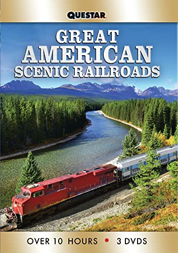 Great American Scenic Railroads Dvd 3 Pk.