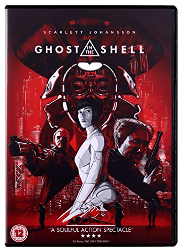 Ghost In The Shelll Dvd (Uk Exclusive) Limited Edition Artwork Includes Bonus Disc