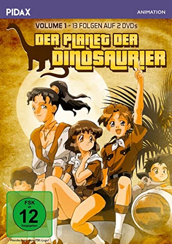 Der Planet Der Dinosaurier, Vol. 1 / Die Ersten 13 Folgen Der Abenteuerserie Frei Nach Dem Roman Zwei Jahre Ferien Von Jules Verne (Pidax Animation)