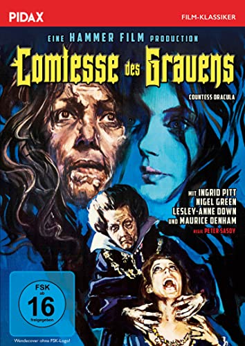 Comtesse Des Grauens (Countess Dracula) / Kultiger Horrorfilm Aus Den Legendären Hammer-Studios (Pidax Film-Klassiker)