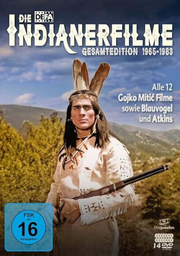 Die Defa-Indianerfilme Gesamtedition: Alle 12 Gojko Mitic Filme + Blauvogel + Atkins (Defa Filmjuwelen)
