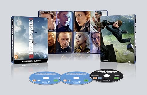 Mission: Impossible - Dead Reckoning Part One 4K Uhd + Blu-Ray Steelbook