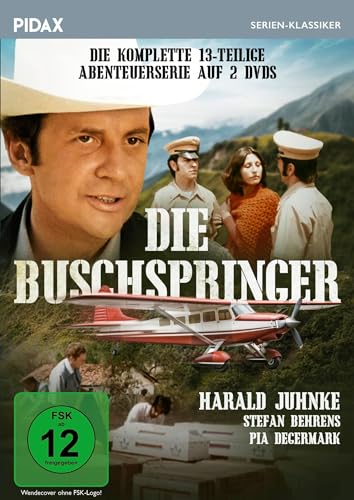 Die Buschspringer / Die Komplette 13-Teilige Abenteuerserie Mit Starbesetzung (Pidax Serien-Klassiker)