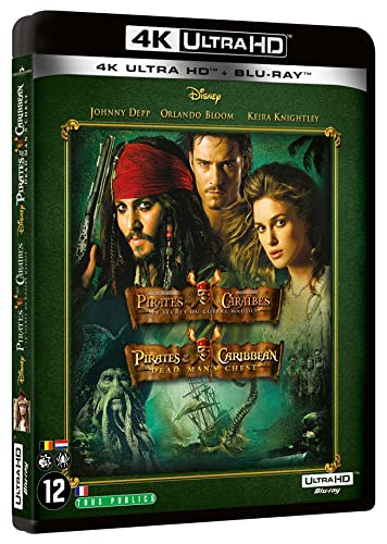 Pirates Des Caraïbes 2 : Le Secret Du Coffre Maudit - Combo Uhd 4K + Bd