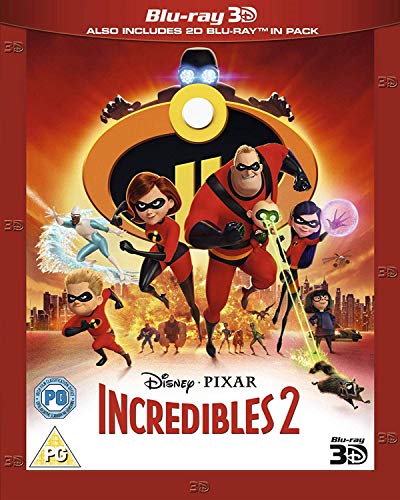 Incredibles 2 (3D Blu-Ray) [Edizione: Regno Unito]