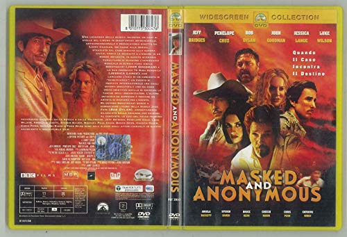 Masked And Anonymous 2003 Jeff Bridges Penelope Cruz Dvd