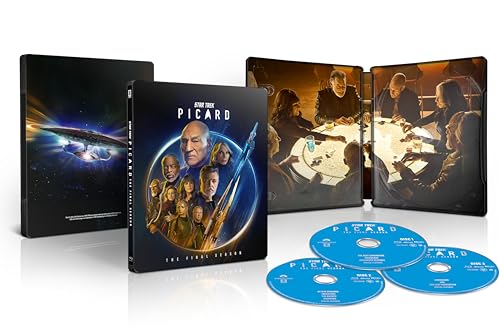 Star Trek: Picard - La Stagione Finale (Steelbook 3 Blu-Ray)