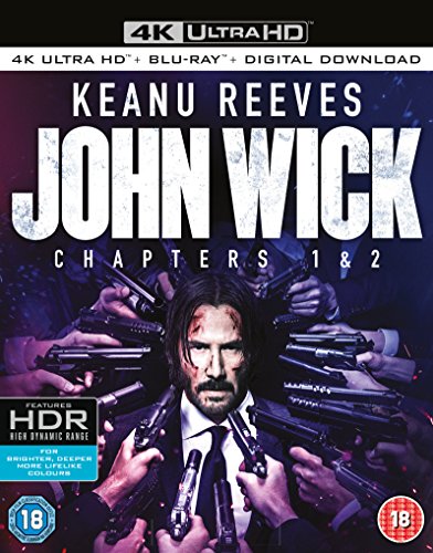 John Wick 1 & 2 (4 Blu-Ray) [Edizione: Regno Unito] [Edizione: Regno Unito]