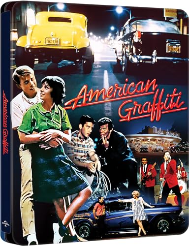 American Graffiti [50Th Anniversary Limited Edition Steelbook] [4K Ultra Hd] [1973] [Blu-Ray] [Region Free]