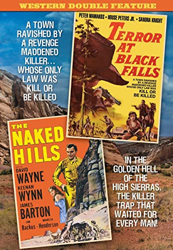 Western Double Feature: Terror At Black Falls (1962)/The Naked Hills(1956)
