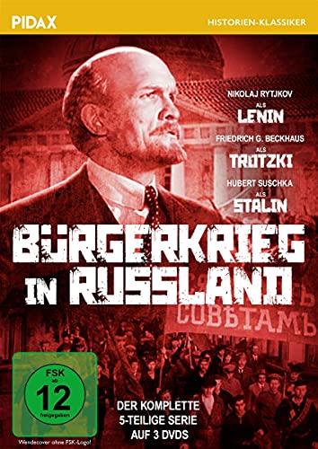 Bürgerkrieg In Russland / Das Komplette 5-Teilige Historienepos (Pidax Historien-Klassiker) [3 Dvds]