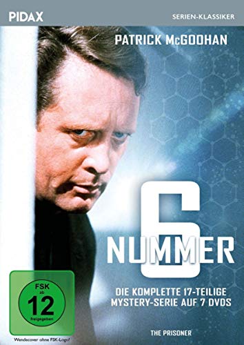 Nummer 6 (The Prisoner) / Die Komplette 17-Teilige Preisgekrönte Mystery-Kultserie (Pidax Serien-Klassiker) [7 Dvds]