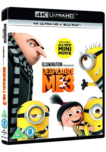 Despicable Me 3 (Uhd+Bd+Uv) (2 Blu-Ray) [Edizione: Regno Unito]