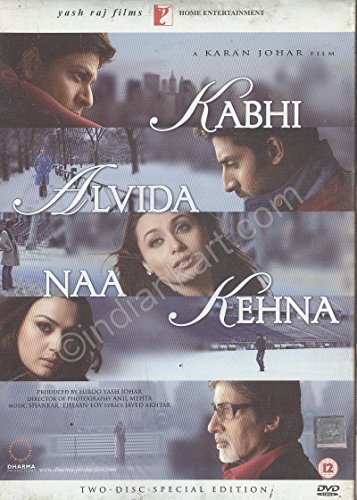 Kabhi Alvida Naa Kehna (Karan Johar / Hindi Film / Bollywood Movie / Indian Cinema) [Edizione: Regno Unito]