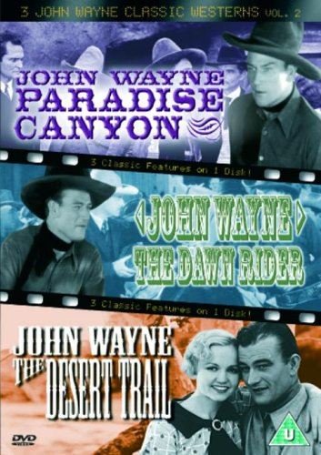 3 John Wayne Classics - Vol. 2 - Paradise Canyon / The Dawn Rider / The Desert Trail [Dvd] [Edizione: Regno Unito]