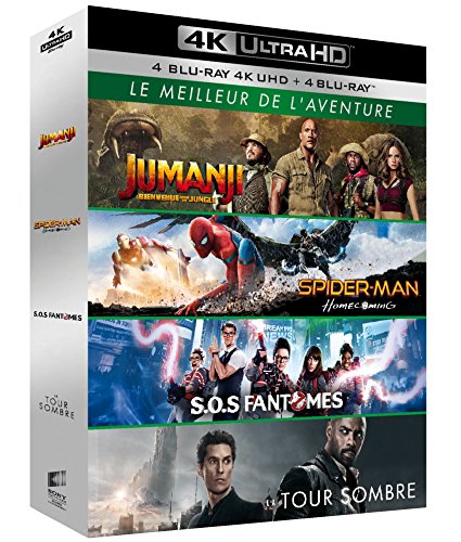 Coffret Le Meilleur De L'Aventure 4 Films 4K Ultra Hd