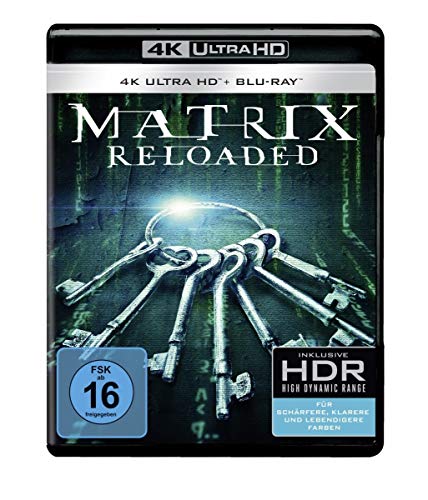 Matrix Reloaded (4K Ultra-Hd) (+ Blu-Ray 2D) (+ Bonus-Blu-Ray)