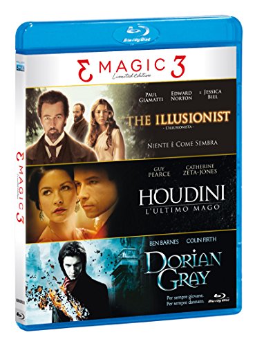Tris Magic (Box 3 Br) The Illusionist,Houdini L'Ultimo Mago,Dorian Gray