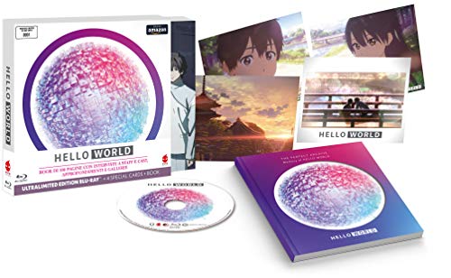 Hello World Esclusiva Amazon (Ultralimited Edition Blu-Ray + Book + Digipack + 4 Card) [Tiratura Limitata Numerata 1500 Copie] (Box Set) ( Blu Ray)