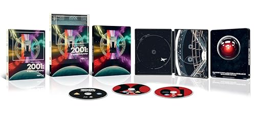 2001: Odissea Nello Spazio Steelbook (4K Ultra Hd + Blu-Ray)