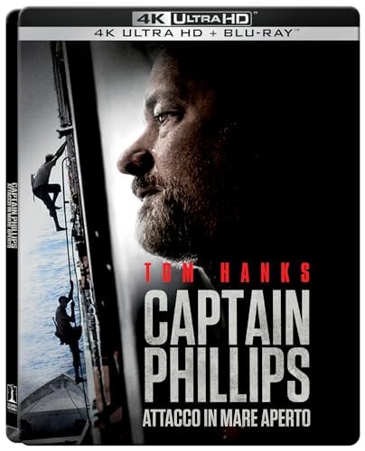 Captain Phillips - Attacco In Mare Aperto- 4K Steelbook (Bd 4K + Bd Hd)