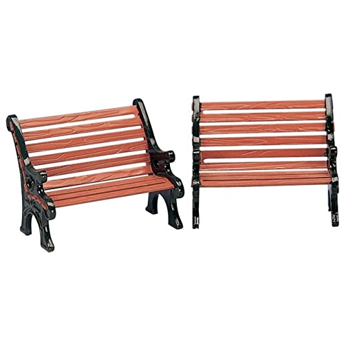 Lamax 2 Panchine - Park Bench Cod 34895 Village Presepe