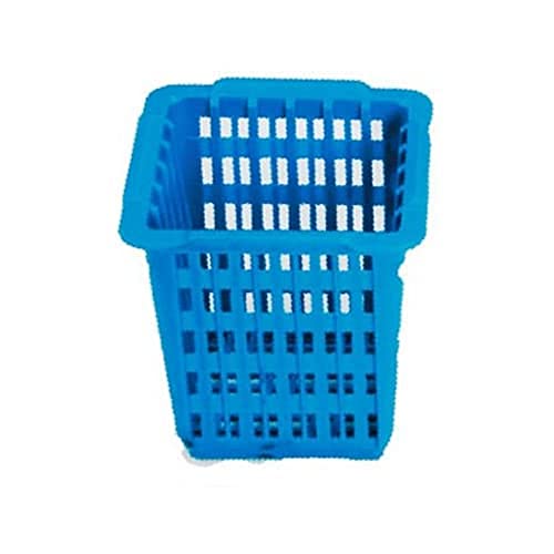 Lacor Cubilete Cubiertos, Acciaio Inossidabile, Blu, One Size, 12.5 X 12.5 Cm